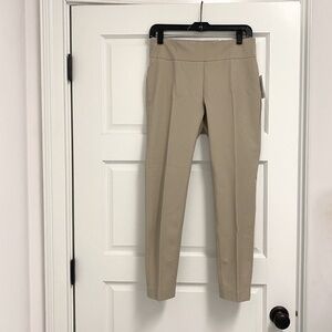Crown & Ivy pull-on  pants.  Size 4S. True Khaki.